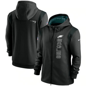 Nike Philadelphia Eagles 2021 zipper Hoodie