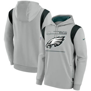 Nike Philadelphia Eagles Gray Pullover Hoodie 2