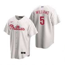 Nike Philadelphia Phillies #5 Nick Williams White Game Authentic Stitched MLB Jersey