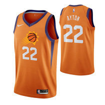 Nike Phoenix Suns #20 Deandre Ayton Orange Game Authentic Stitched NBA jersey