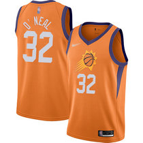 Nike Phoenix Suns #32 Shaquille O'Neal Orange Game Authentic Stitched NBA jersey