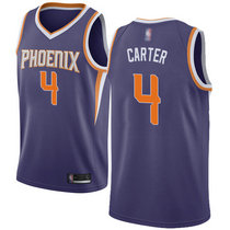 Nike Phoenix Suns #4 Jevon Carter Purple Game Authentic Stitched NBA jersey