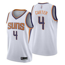 Nike Phoenix Suns #4 Jevon Carter White Game Authentic Stitched NBA jersey