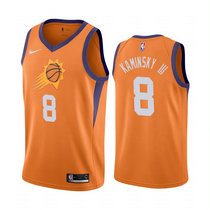 Nike Phoenix Suns #8 Frank Kaminsky Orange Game Authentic Stitched NBA jersey