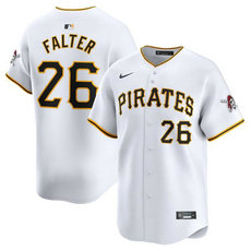 Nike Pittsburgh Pirates #26 Bailey Falter White 2024 Authentic Stitched MLB Jersey