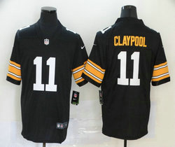 Nike Pittsburgh Steelers #11 Chase Claypool new Black Vapor Untouchable Authentic Stitched NFL Jersey