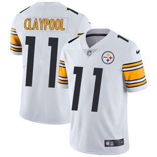 Nike Pittsburgh Steelers #11 Chase Claypool White Vapor Untouchable Authentic Stitched NFL Jersey