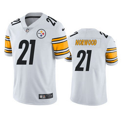 Nike Pittsburgh Steelers #21 Tre Norwood White Vapor Untouchable Authentic Stitched NFL Jersey