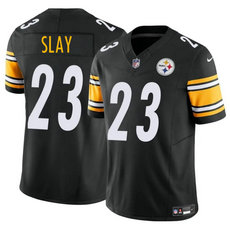 Nike Pittsburgh Steelers #23 Darius Slay Jr. Black Stitched NFL Jersey