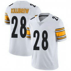 Nike Pittsburgh Steelers #28 Miles Killebrew White Vapor Untouchable Authentic Stitched NFL Jersey