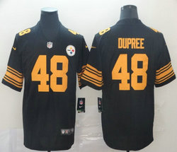 Nike Pittsburgh Steelers #48 Bud Dupree Black Rush Limited Authentic Stitched NFL Jersey