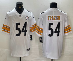 Nike Pittsburgh Steelers #54 Zach Frazier White Vapor Untouchable Authentic Stitched NFL Jersey
