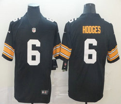 Nike Pittsburgh Steelers #6 Devlin Hodges Black New Vapor Untouchable Authentic Stitched NFL Jersey
