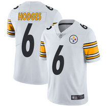 Nike Pittsburgh Steelers #6 Devlin Hodges White Vapor Untouchable Limited Authentic Stitched NFL Jersey