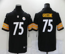 Nike Pittsburgh Steelers #75 Joe Greene Black Vapor Untouchable Limited Authentic Stitched NFL Jersey