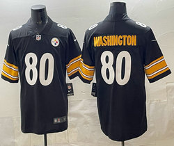 Nike Pittsburgh Steelers #80 Darnell Washington Black Vapor Untouchable