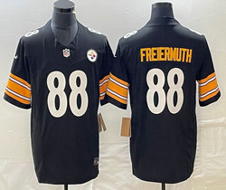 Nike Pittsburgh Steelers #88 Pat Freiermuth Black 2023 F.U.S.E.Authentic Stitched NFL Jersey