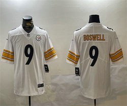 Nike Pittsburgh Steelers #9 Chris Boswell White Vapor Untouchable NFL Jersey