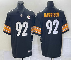 Nike Pittsburgh Steelers #92 James Harrison Black Vapor Untouchable Limited Authentic Stitched NFL Jersey