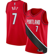 Nike Portland Trail Blazers #7 Brandon Roy Red Game Authentic Stitched NBA Jersey