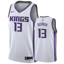 Nike Sacramento Kings #13 Dewayne Dedmon White Game Authentic Stitched NBA Jersey