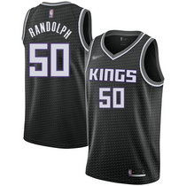 Nike Sacramento Kings #50 Zach Randolph Black Game Authentic Stitched NBA Jersey