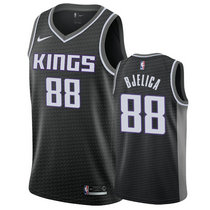 Nike Sacramento Kings #88 Nemanja Bjelica Black Game Authentic Stitched NBA Jersey