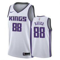 Nike Sacramento Kings #88 Nemanja Bjelica White Game Authentic Stitched NBA Jersey