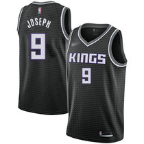 Nike Sacramento Kings #9 Cory Joseph Black Game Authentic Stitched NBA Jersey