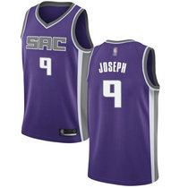 Nike Sacramento Kings #9 Cory Joseph Purple Game Authentic Stitched NBA Jersey