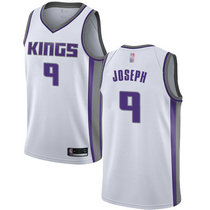 Nike Sacramento Kings #9 Cory Joseph White Game Authentic Stitched NBA Jersey