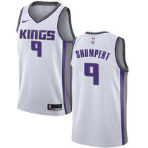 Nike Sacramento Kings #9 Iman Shumpert White Game Authentic Stitched NBA Jersey