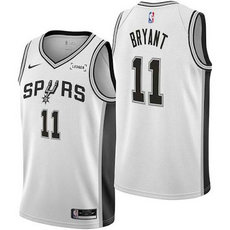 Nike San Antonio Spurs #11 Carter Bryant White NBA jersey