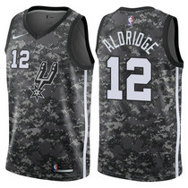 Nike San Antonio Spurs #12 LaMarcus Aldridge City Camo Game Authentic Stitched NBA jersey
