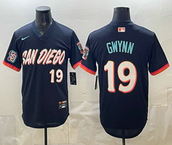Nike San Diego Padres #19 Tony Gwynn Obsidian 2026 City MLB Jersey