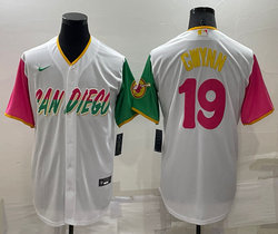 Nike San Diego Padres #19 Tony Gwynn White 2022 City Authentic Stitched MLB Jersey