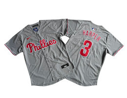 Nike San Diego Padres #3 Jackson Merrill Gray Limited Authentic Stitched MLB Jersey