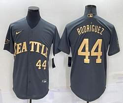 Nike San Diego Padres #44 Joe Musgrove Charcoal #44 in front 2022 All Star Authentic Stitched MLB Jersey
