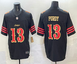 Nike San Francisco 49ers #13 Brock Purdy Rivalries 2025 Authentic stitched NFL jersey