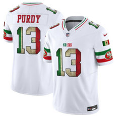 Nike San Francisco 49ers #13 Brock Purdy White Mexico 3(III) NFL Jersey