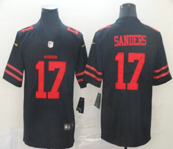 Nike San Francisco 49ers #17 Emmanuel Sanders Black Vapor Untouchable Limited Authentic Stitched NFL Jersey