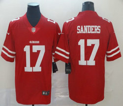 Nike San Francisco 49ers #17 Emmanuel Sanders Red Vapor Untouchable Limited Authentic Stitched NFL Jersey