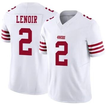 Nike San Francisco 49ers #2 Deommodore Lenoir White Vapor Untouchable Authentic Stitched NFL Jersey