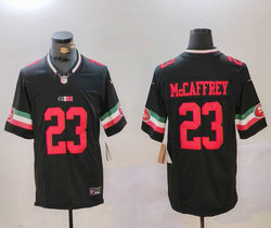 Nike San Francisco 49ers #23 Christian McCaffrey Black 3(III) Authentic Stitched NFL jersey