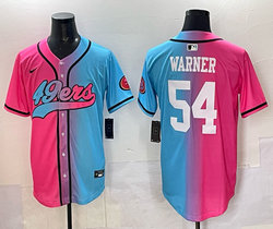 Nike San Francisco 49ers #54 Fred Warner Joint MLB Jersey