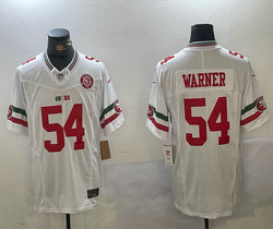 Nike San Francisco 49ers #54 Fred Warner White Mexico 3(III) NFL Jersey