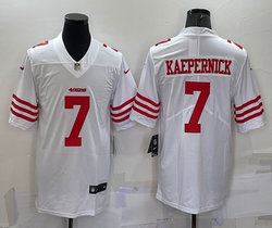 Nike San Francisco 49ers #7 Colin Kaepernick White 2022 Vapor Untouchable Authentic Stitched NFL Jersey
