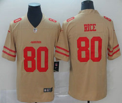 Nike San Francisco 49ers #80 Jerry Rice Inverted Legend Vapor Untouchable Authentic Stitched NFL jersey