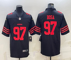 Nike San Francisco 49ers #97 Nick Bosa Black 2022 Vapor Untouchable Authentic Stitched NFL Jerseys