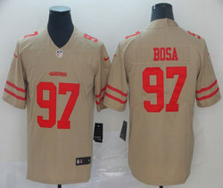 Nike San Francisco 49ers #97 Nick Bosa Inverted Legend Vapor Untouchable Authentic Stitched NFL jersey